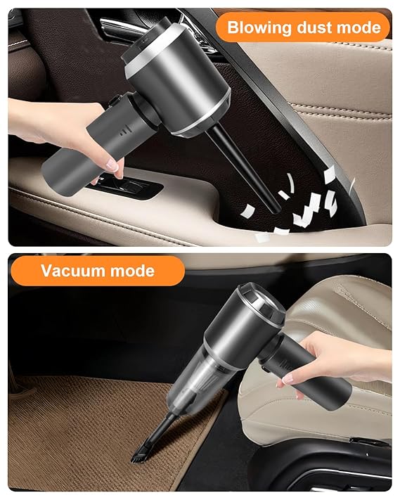 Portable Air Duster & Wireless Vacuum Cleaner