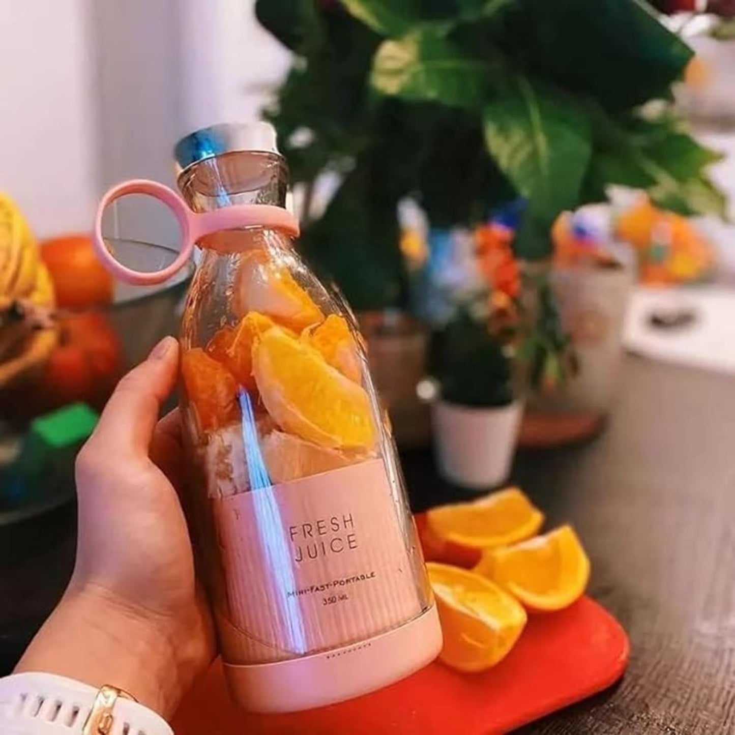 Portable Blender USB Rechargeable Mini Juicer Blender